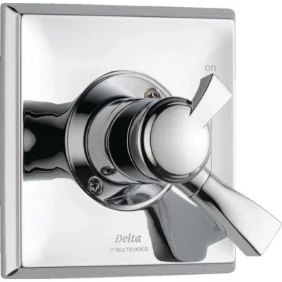 Delta Dryden Monitor Pressure Balance Valve Trim With Volume Control In Chrome