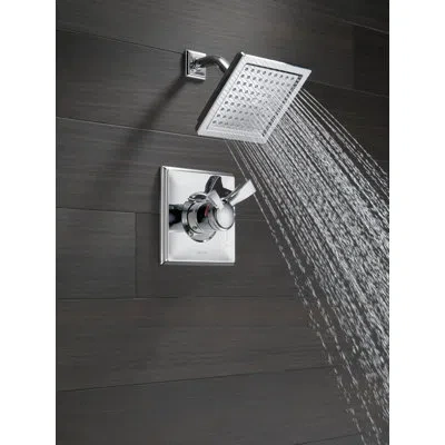 Delta Dryden Shower Faucet With Monitor In Chrome