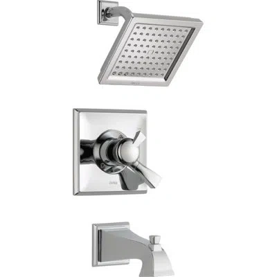 Delta Dryden Tub And Shower Faucet With H2okinetic Technology In Chrome