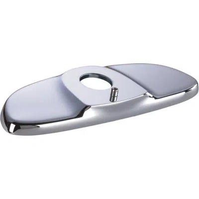 Delta Electronics Saxony Cast Deck Plate In Chrome