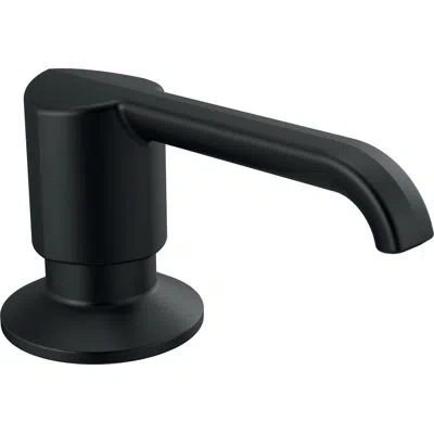 Delta Emmeline Metal Soap Dispenser In Black