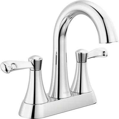 Delta Esato Centerset Bathroom Faucet With Drain Assembly In Chrome