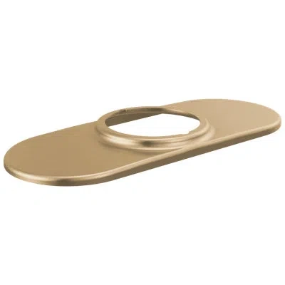 Delta Escutcheon In Champagne Bronze