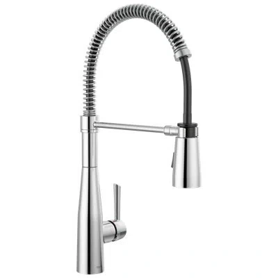 Delta Essa Pro Commercial Style Kitchen Faucet, Pull Down Sprayer Kitchen Sink Faucet In Chrome