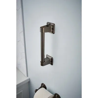 Delta Exposed Screw Residential Assist 10.63" Grab Bar In Venetian Bronze