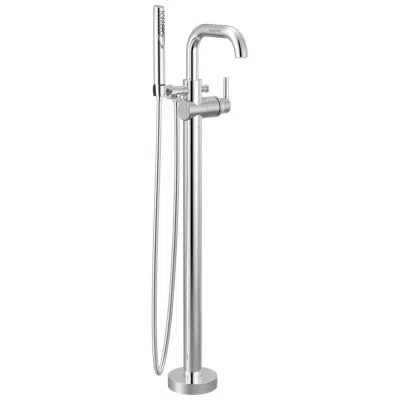 Delta Floor Mount Tub Filler In Chrome