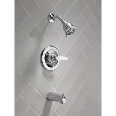 Delta Foundations Bathtub Faucet Trim Kit, Bathtub Faucet Set, Shower Head And Handle Set, Bathtub Kit In Chrome