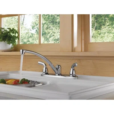 Delta Foundations Hot & Cold Water Dispenser In Chrome
