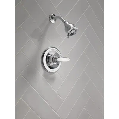 Delta Foundations Shower Faucet Trim Kit, Shower Faucet Set, Shower Head And Handle Set, Shower Kit In Chrome