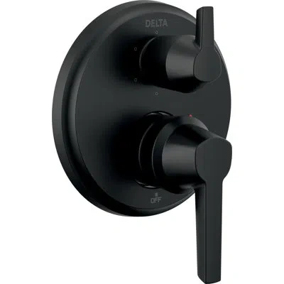 Delta Galeon 14s Integrated Diverter Trim In Matte Black