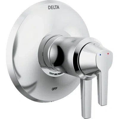 Delta Galeon 17t Series Valve Only Trim In Lumicoat Chrome