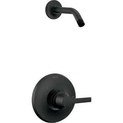 Delta Galeon Shower Faucet In Matte Black