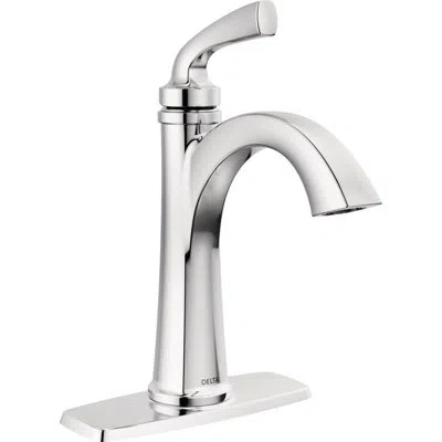 Delta Geist™ Single Handle Bathroom Faucet In Chrome