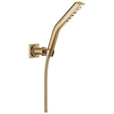 Delta H2o Hand Shower 1.75 Gpm Wall-mount 3s In Lumicoat Champagne Bronze