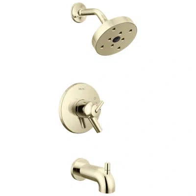 Delta H2o Tub Trim In Polished Nickel