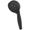 Delta H2okinetic 5-setting Hand Shower In Matte Black