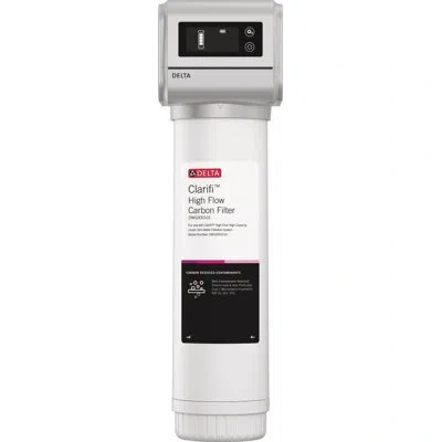 Delta High Flow High Capacity Under Sink Water Filtration System In Silver