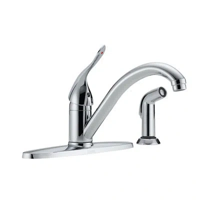 Delta Hot & Cold Water Dispenser With Swivel Spout In Chrome