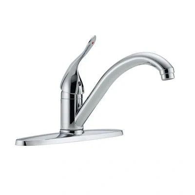 Delta Hot & Cold Water Dispenser With Swivel Spout In Chrome