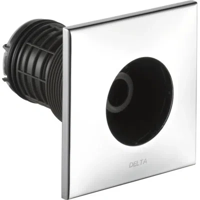 Delta Hydrachoice Square Body Spray Trim In Lumicoat Chrome