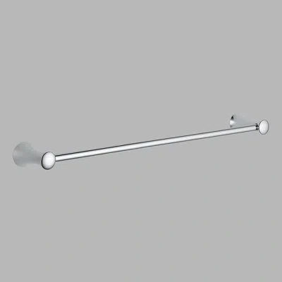 Delta Lahara 24 In. Wall Mount Towel Bar Bath Hardware Accessory In Chrome