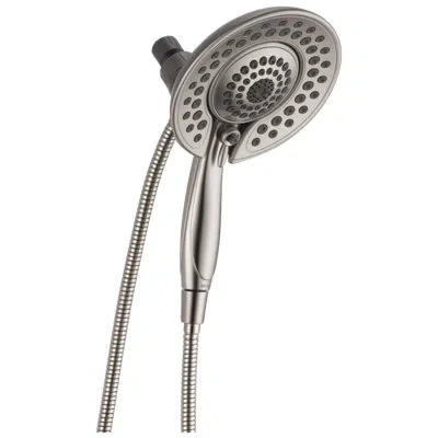 Delta Lahara Dual Shower Head In 1 Shower With Brilliance Finish