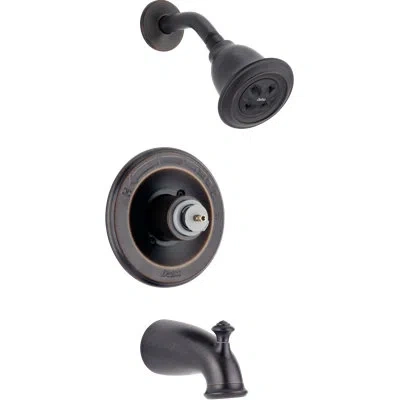 Delta Leland Monitor(r) 14 Series Tub And Shower Trim In Venetian Bronze