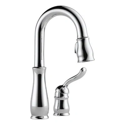 Delta Leland Pull Down Bar Faucet With Accessories In Chrome