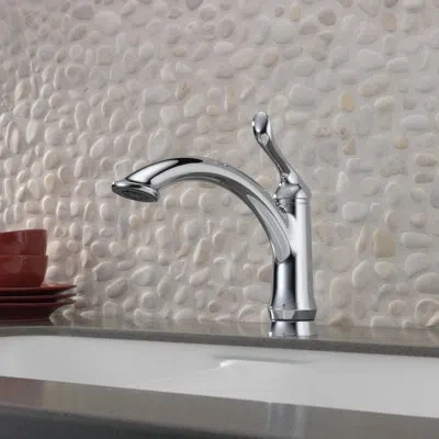 Delta Linden Hot & Cold Water Dispenser With Swivel Spout In Chrome