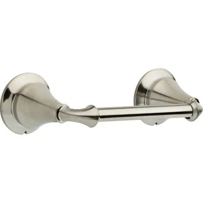 Delta Linden™ Wall Mount Pivot Arm Toilet Paper Holder Bath Hardware Accessory In Brilliance Stainless