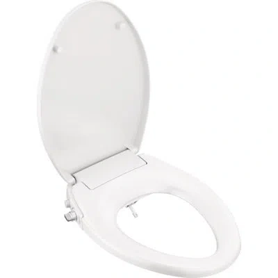 Delta Manual Elongated Bidet Seat In Blanc