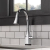 Delta Mateo Pull Down Touch Single Handle Kitchen Faucet With Magnatite® Docking And Touch2o® Technology In Chrome