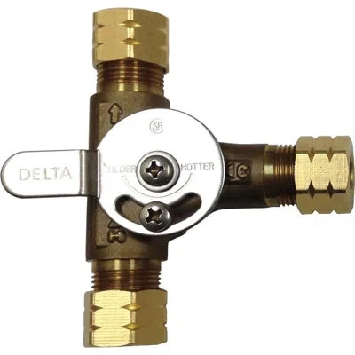 Delta Mechanical Mixer - Lf In Brass