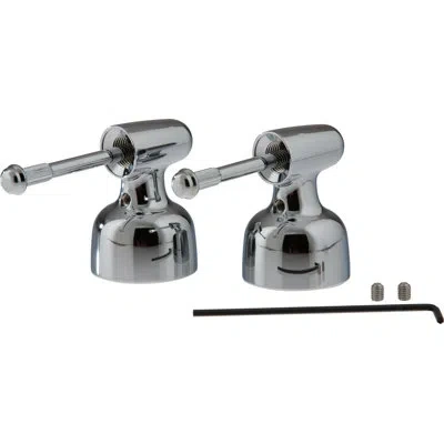 Delta Metal Lever Handles In Chrome