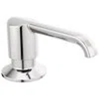 Delta Metal Soap Dispenser In Lumicoat Polished Nickel