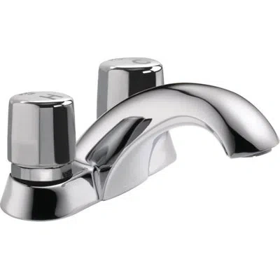 Delta Metering Centerset Bathroom Faucet In Chrome