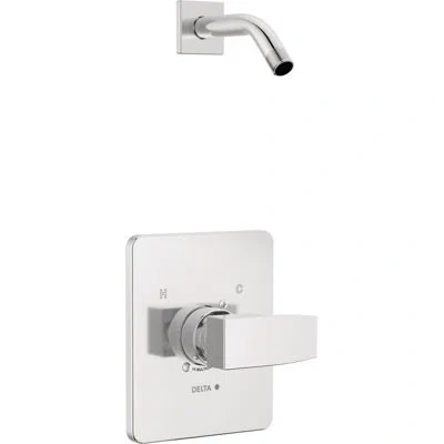 Delta Modern Monitor 14 Series Shower Trim - Less Head In Chrome