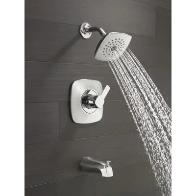 Delta Modern Monitor 14 Series Tub & Shower Trim In Chrome