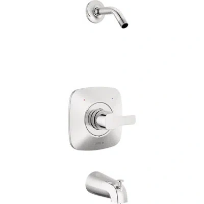Delta Modern Monitor 14 Series Tub & Shower Trim -less Head In Chrome