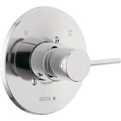 Delta Modern Monitor 14 Series Valve Only Trim In Chrome