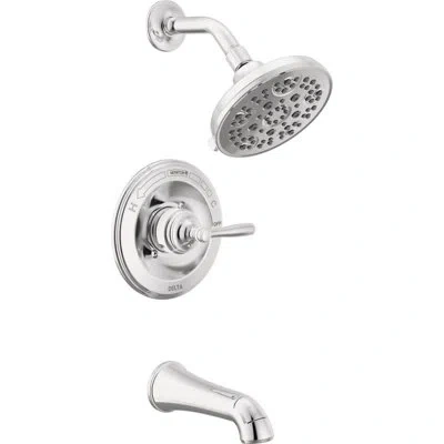 Delta Monitor 14 Series Tub And Shower In Chrome