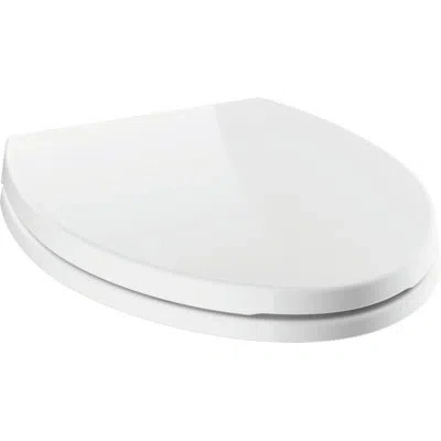 Delta Morgan Elongated Toilet Seat In White