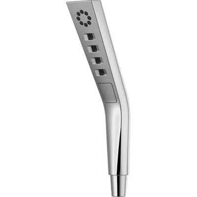 Delta Multi Function Fixed Shower Head With H2okinetic Technology In Lumicoat Chrome