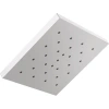 Delta Multi Function Full/standard Fixed Shower Head With H2okinetic Technology In Lumicoat Chrome