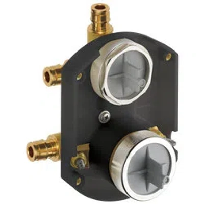 Delta Multichoice Universal With Integrated Diverter Rough In Black