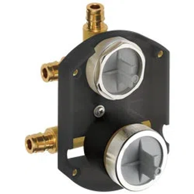 Delta Multichoice Universal With Integrated Diverter Rough In Gold;silver