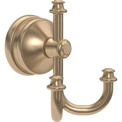 Delta Mylan Multi-purpose Towel Hook Bath Hardware Accessory In Champagne Bronze