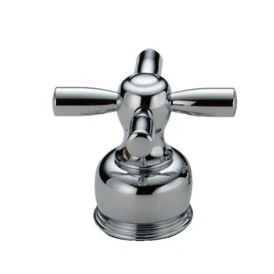 Delta Neostyle Cross Handles With Screws In Chrome
