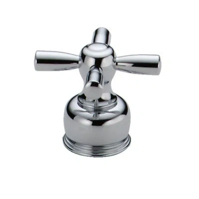 Delta Neostyle Small Metal Cross Handle In Chrome