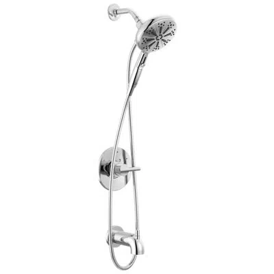 Delta Nicoli 144749-hs Monitor 14 Series Tub And Shower With Suredock Hand Shower In Chrome